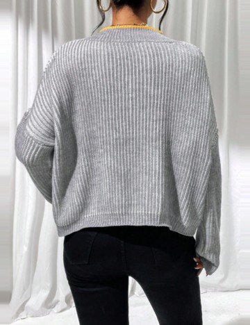 Pulover Shein, gri