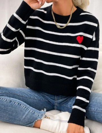 Pulover Shein, mix culori