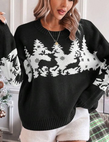 Pulover Shein, negru