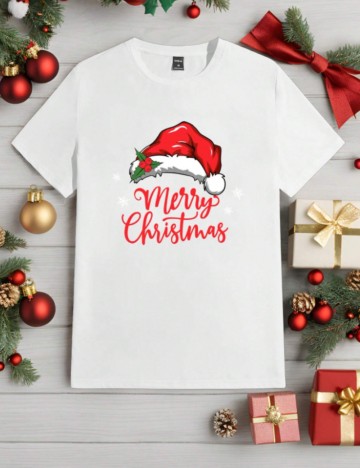 Tricou Shein MANFINITY, alb