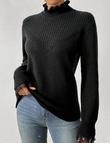 Pulover Shein, negru