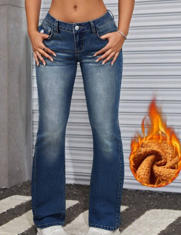 Jeans Shein, albastru