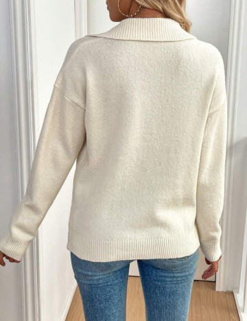 Pulover Shein, crem