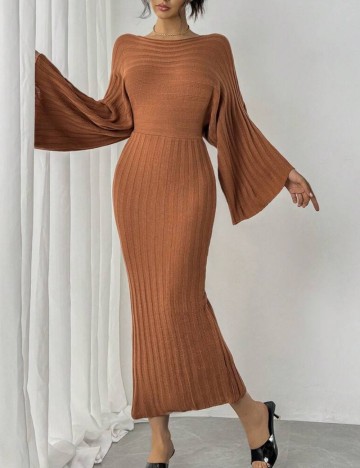 Rochie maxi Shein, maro