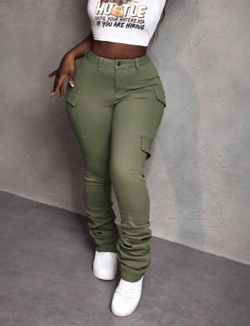 Jeans Shein, kaki