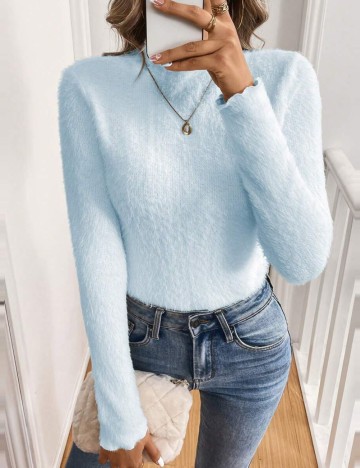 Bluză Shein, albastru
