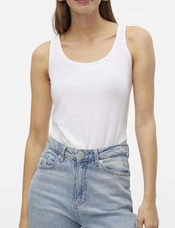 Maiou Vero Moda, alb