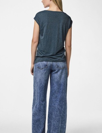 Tricou Pieces, verde
