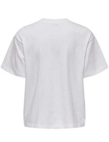 Tricou Only, alb