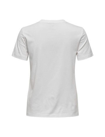 Tricou Only, alb