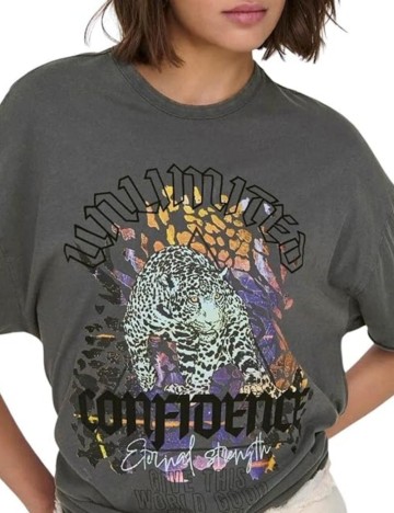 Tricou Only, gri