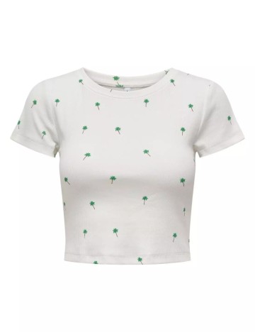 Tricou Only, alb