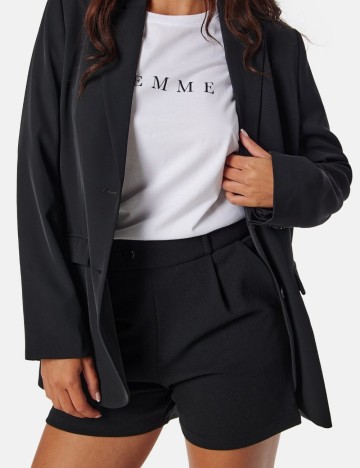 Pantaloni scurți Only, negru