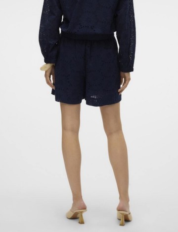 Pantaloni scurți Vero Moda, bleumarin