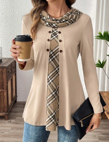 Bluză Shein Emery Rose, mix culori