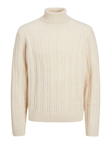 Pulover Jack & Jones, crem