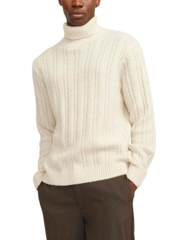 Pulover Jack & Jones, crem
