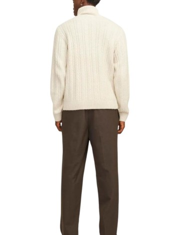Pulover Jack & Jones, crem