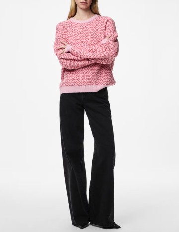 Pulover Pieces, mix culori