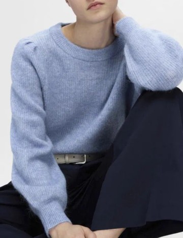 Pulover Selected, albastru