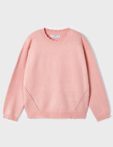 Bluză Mayoral, roz prafuit