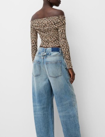 Top Bershka, mix culori