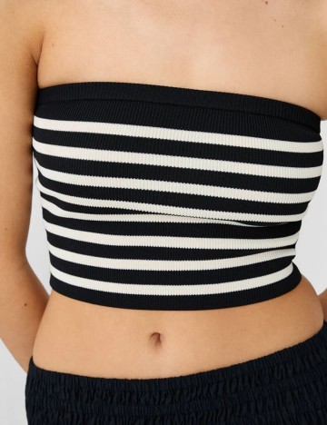 Top Bershka, mix culori