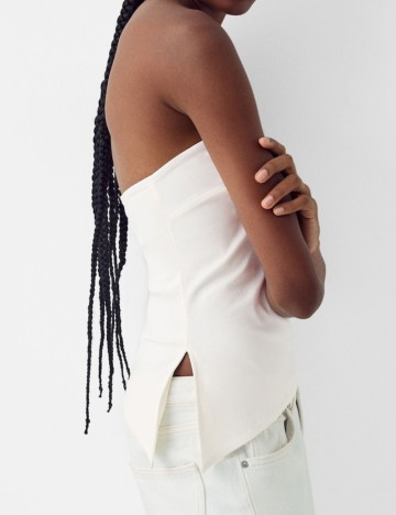 Top Bershka, crem