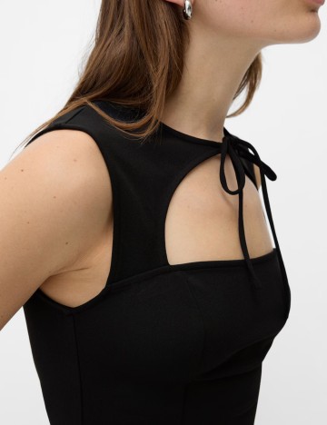 Top Bershka, negru