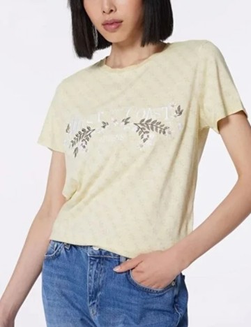 Tricou Guess, galben