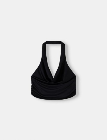 Top Bershka, negru