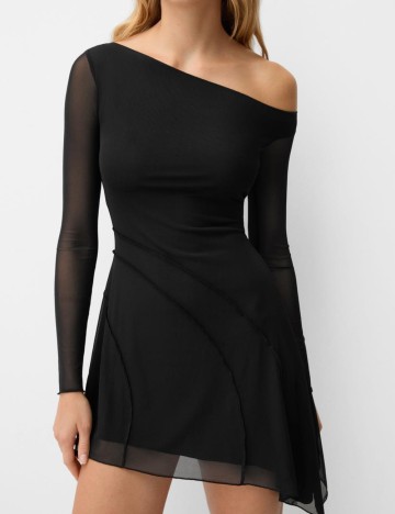 Rochie mini Bershka, negru