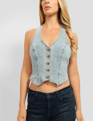 Top Guess, albastru