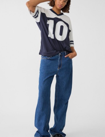 Tricou Stradivarius, alb