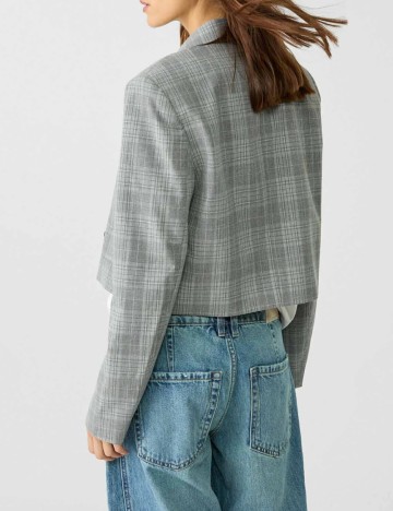 Sacou Stradivarius, gri