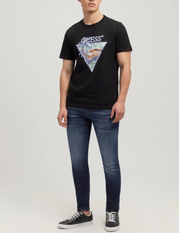 Tricou Guess, bleumarin