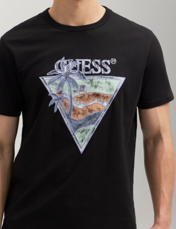 Tricou Guess, bleumarin