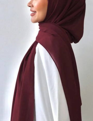 Eșarfă Shein, vișiniu