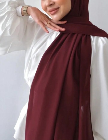 Eșarfă Shein, vișiniu