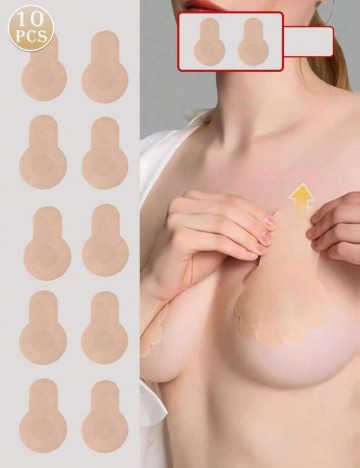Set plasturi adezivi pentru sâni Shein, bej