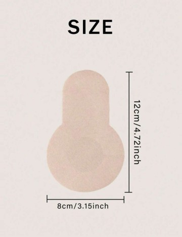 Set plasturi adezivi pentru s&acirc;ni Shein, bej