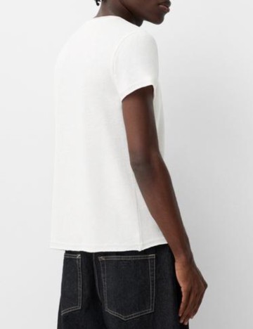 Tricou Bershka, alb