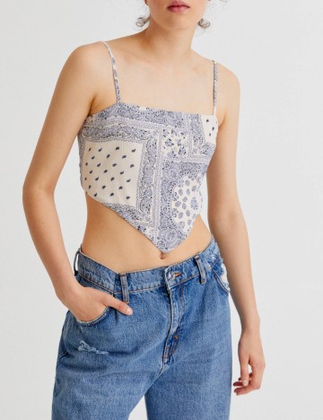 Top Pull&Bear, mix culori