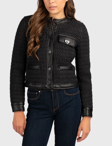 Geacă Guess, negru