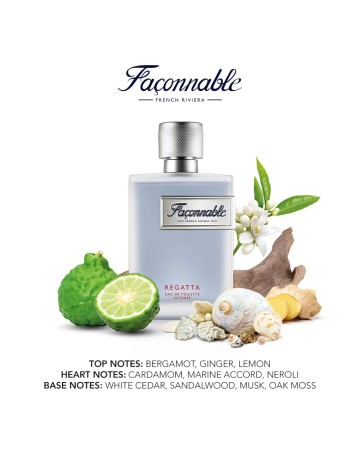 Apă de toaletă Faconnable, alb