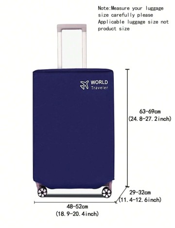 Husă de protecție pentru bagaj Shein, negru