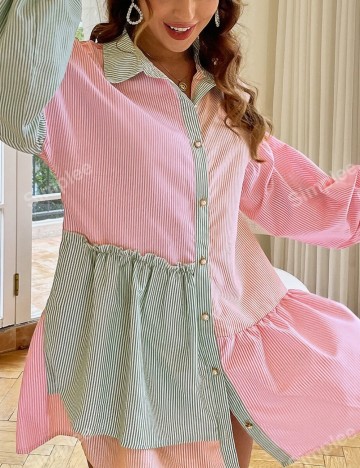 Rochie mini Shein, mix culori