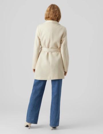 Palton Vero Moda, crem
