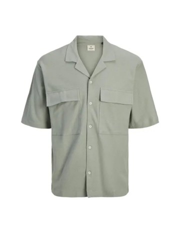 Cămașă cu mânecă scurtă Jack & Jones, verde
