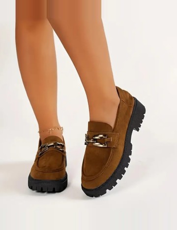 Pantofi Shein, maro